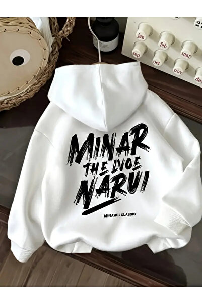 İSMTEXS سترة رياضية بقلنسوة مطبوعة بثلاثة خيوط للجنسين من مينار ناروي