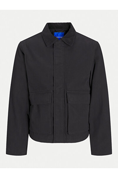 Jack & Jones Ανδρικό τζάκετ μετάβασης Jack Jones 12261818 Μαύρο