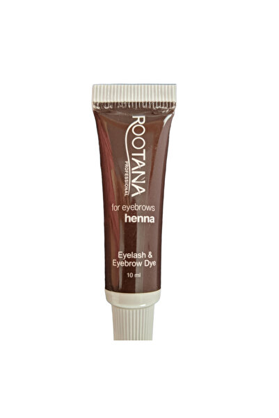 No branded Rootana Pro Henna Cream Brow Dye, Waterproof, Long-Lasting, Brown