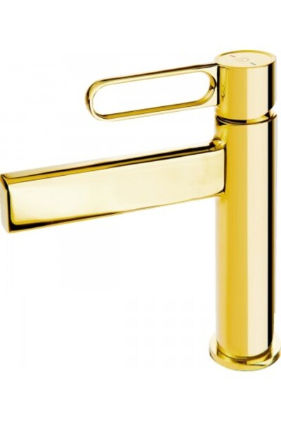 Fdesign Baterie lavoar Zaffiro, auriu lucios