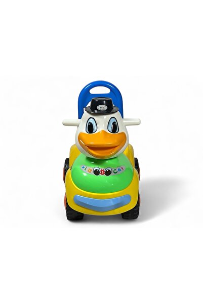ALBADER Baby Ride On Duck Car – Push Toy with Back Handle, Cartoon Design, Wide Wheels , Puch Car For Kids