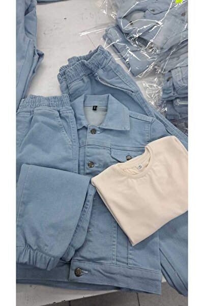 Çamur Kids 3-Piece Denim Set in Premium Quality