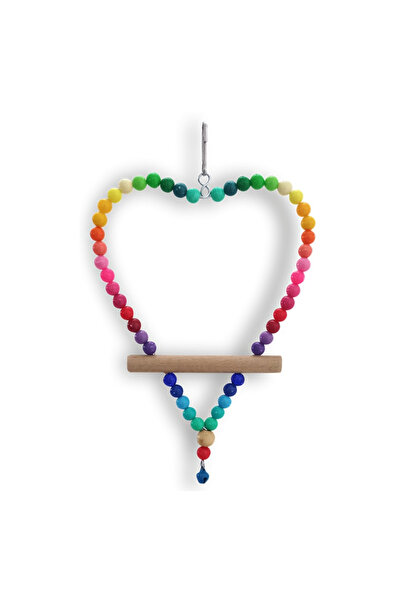 mywarehouse Kalp Şekilli Kuş Oyuncağı