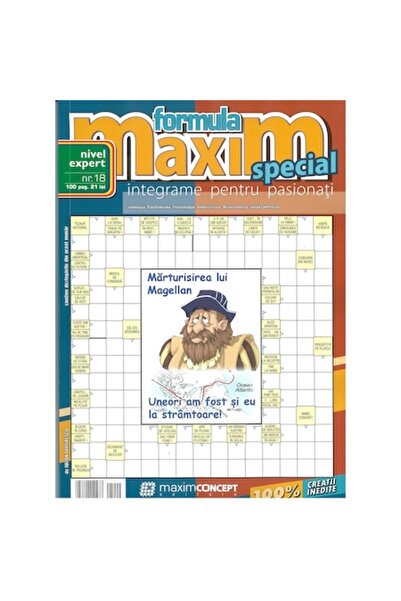 Maxim Integrame formula special 18 - nivel expert