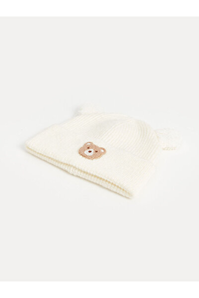 LC Waikiki New Season Teddy Bear Embroidered Girl's Beret