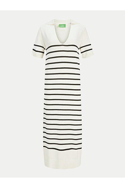 JJXX Γυναικείο πλεκτό φόρεμα 12269784 Εκρού