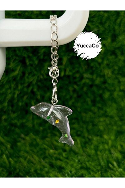 YuccaCo Accessorize Your Life زينة ترمس على شكل دولفين تتوهج في الظلام/تعليقة...