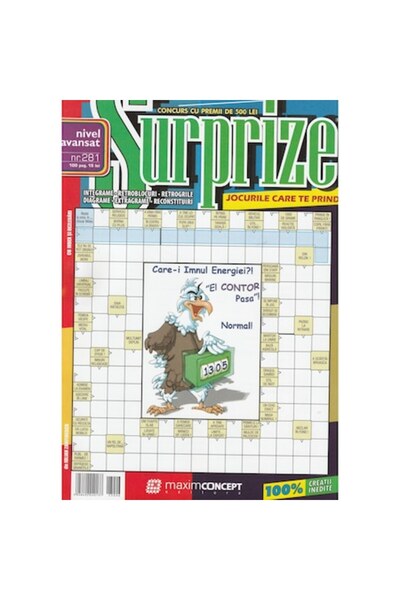 Maxim Integrame cu surprize 281 - nivel avansat