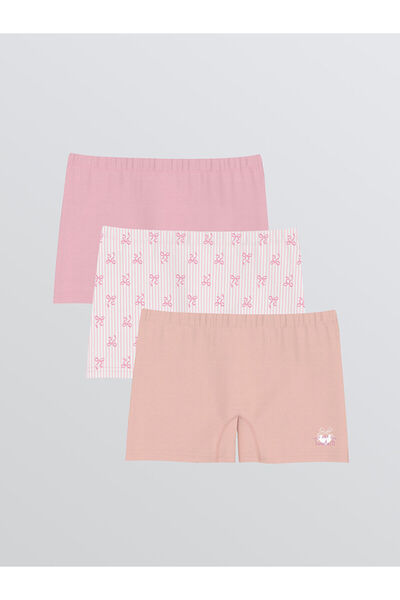 LC Waikiki LCW Kids Elastic Waist Girl's Boxer 3-pack (W5)