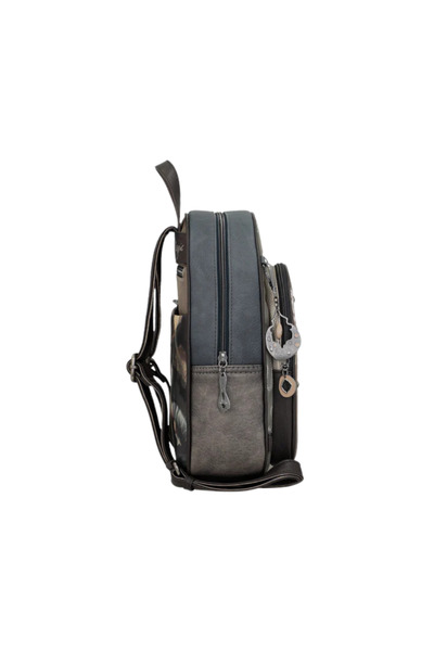 Anekke Sports backpack, women, 41705-197, gray, -leather - Gray, Genuine leather