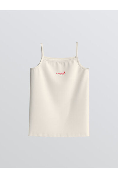 LC Waikiki İzr New Season Square Neck Girls' Tank Top 2-Pack