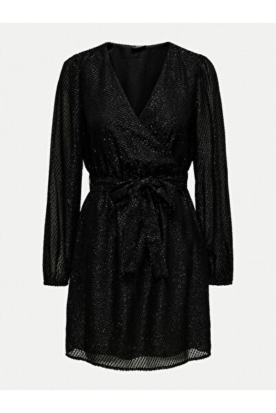 JDY Γυναικείο Φόρεμα Κοκτέιλ 15335628 Μαύρο