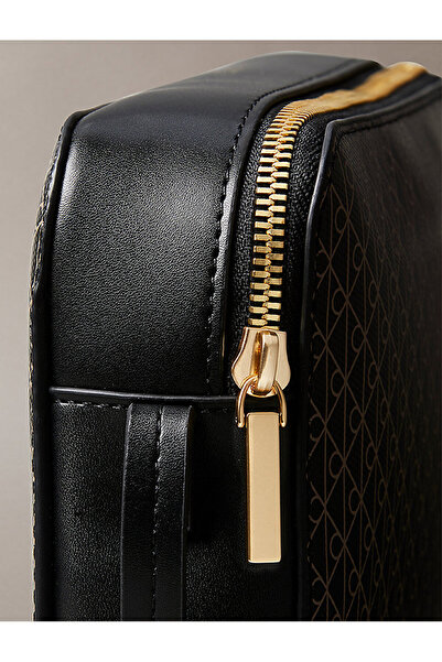 Calvin Klein Women's Emblem Elongated Crossbody Bag