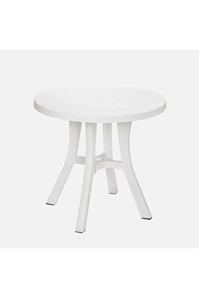 Bauhaus Holiday HM-510 Royal Yuvarlak Masa Beyaz