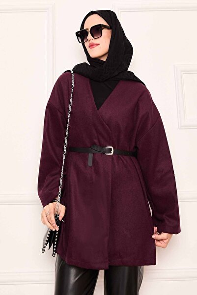 EBRUTESETTÜR Kaşe Fabric Elegant Oversize Cap