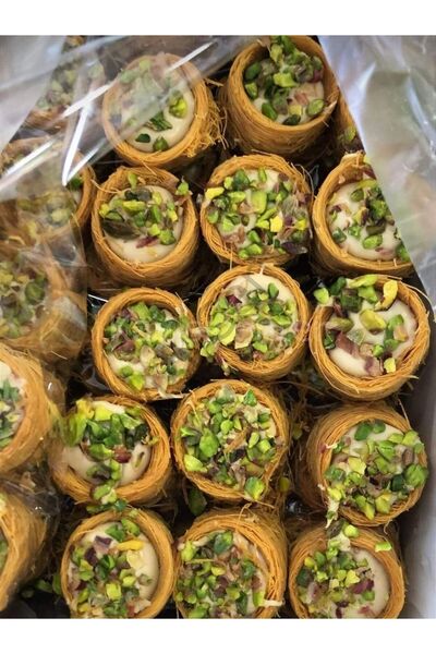 KAYISICENTER حلوى عش اللولبية الكادايفلي بالفستق 10 كجم بالجملة