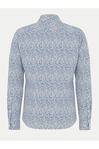 Joop Ανδρικό Πουκάμισο 10019070 30044930 Μπλε