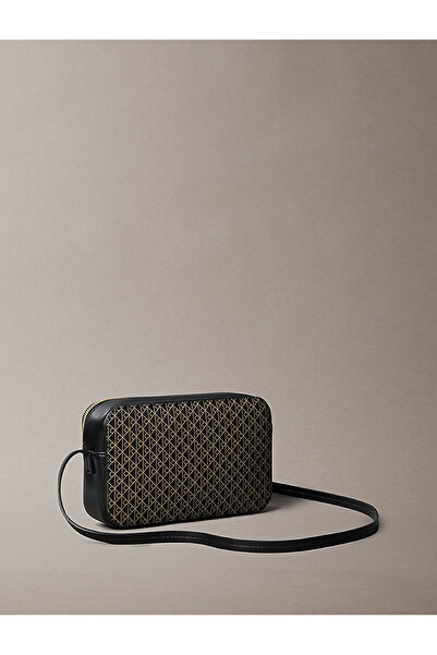 Calvin Klein Women's Emblem Elongated Crossbody Bag