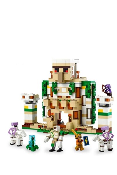 MINECRAFT The Iron Golem Fortress Buildable Castle Toy