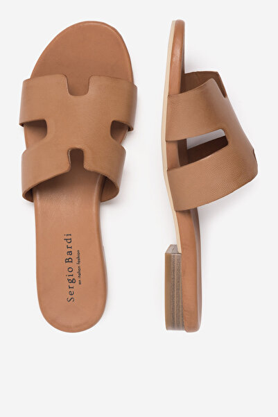 Sergio Bardi γυναικεία σαγιονάρα 5905588481553 Καφέ