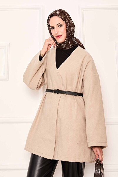 EBRUTESETTÜR Kaşe Fabric Elegant Oversize Cap