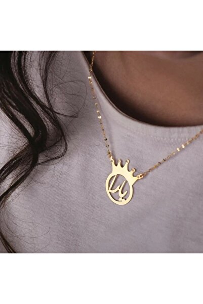 Black Season 21k Gold Plated Kids Crown Necklace | Gold or Silver Plated | Black Season