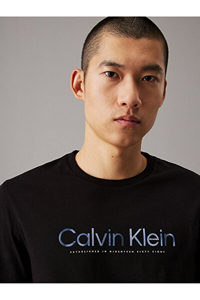 Calvin Klein Men's Satin Bonded Logo T-Shirt
