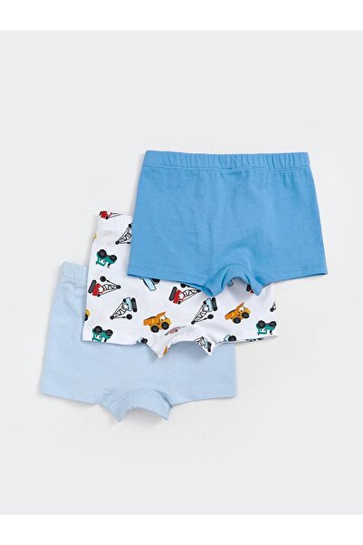 LC Waikiki Printed Boys' Boxer 3-Pack (W5)