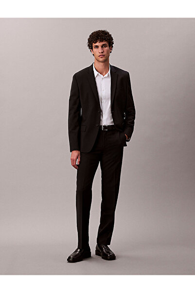 Calvin Klein Men's Solid Stretch Slim Shirt