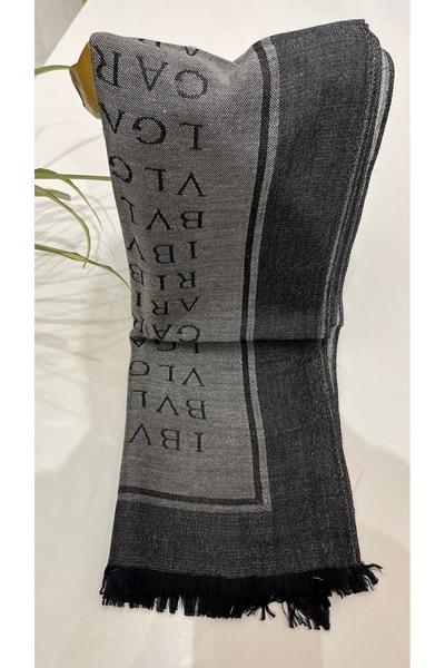 eminebaşaran A Quality One Way Wool Silk Shawl