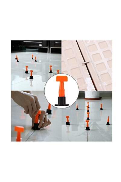 VERK Set 50 tije pentru nivelat placi ceramice, gresie si faianta + cheie