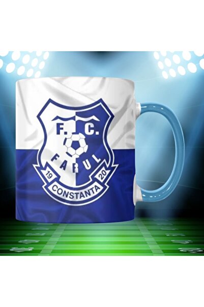 T&M Personalizare Customized Mug - Farul Constanta, V6, Blue, 330 ml