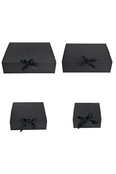 Choice صندوق هدايا من ورق كرافت أبيض مقاس 11.5 × 11.5 × 5 سم مع شرائط فيونكة ...