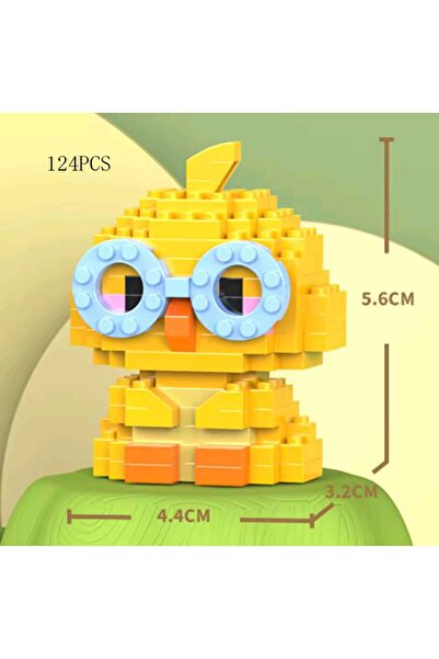 BTİCARET Bricks Civciv Yapı Oyuncak – Eğlenceli ve Eğitici Hayvan Yapı Oyuncağı