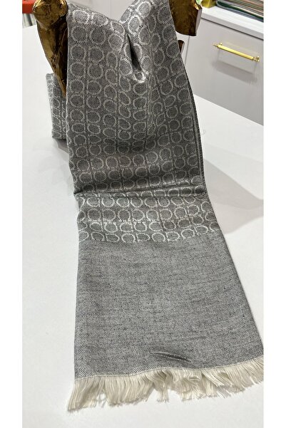 eminebaşaran A Quality One Way Wool Silk Shawl