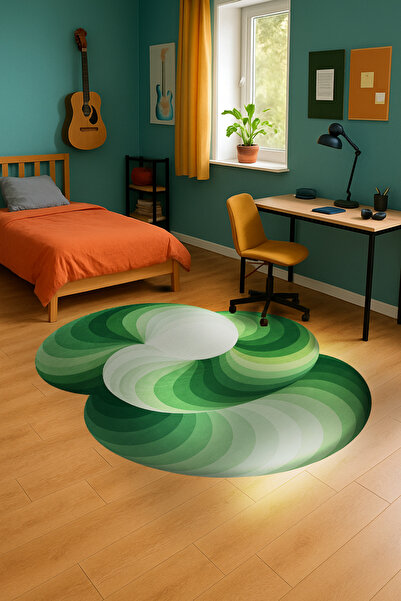 Rugs Modern Halı سجادة ديكور حديثة من MOSSO ذات نمط تجريدي غير متماثل وقاعدة ...