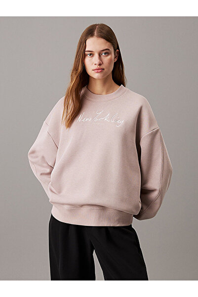 Calvin Klein Women's Nyc Relaxed Sweatshirt