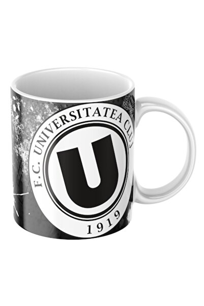 T&M Personalizare Cană personalizată - U Cluj, fotbal, suporter, albă, cerami...