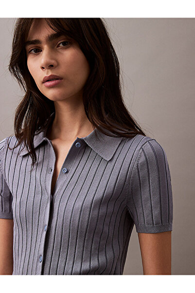 Calvin Klein Women's Silky Cropped Baby Sweater