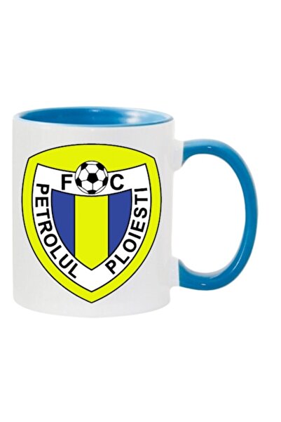 T&M Personalizare Personalized Mug 'F.C. Petrolul Ploiesti' v5, Blue, 330 ml