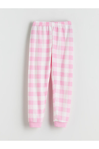 LC Waikiki LCW Kids Beli Lastikli Polar Pijama pentru fete