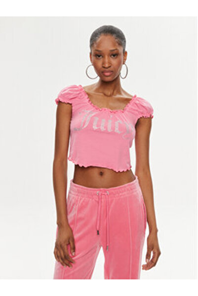Juicy Couture Γυναικεία Μπλούζα JCWCT23309 Ροζ