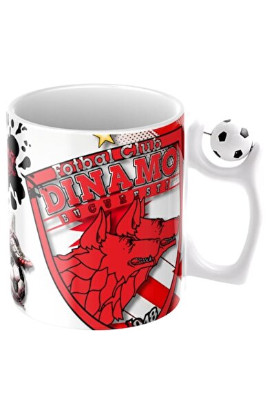 T&M Personalizare Cană personalizată - Dinamo București, fotbal, cu minge de ...