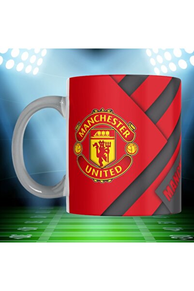 T&M Personalizare Personalized Mug - Manchester United Football Club, Supporter, Gray, 330 ml