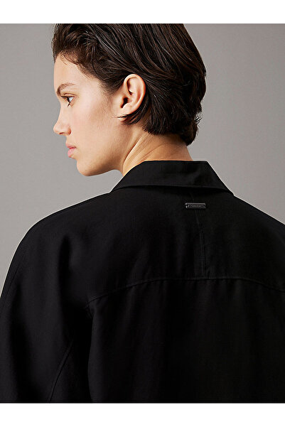 Calvin Klein Women's Linen Blend Shirt Dress