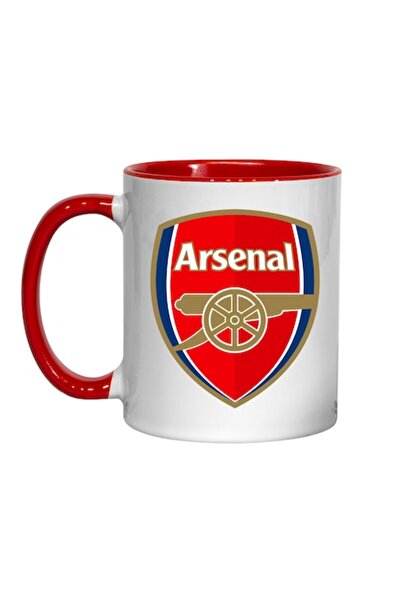 T&M Personalizare Cană personalizată - Arsenal, v3, Sport, Club de fotbal, Suporter, Roșu, 330ml