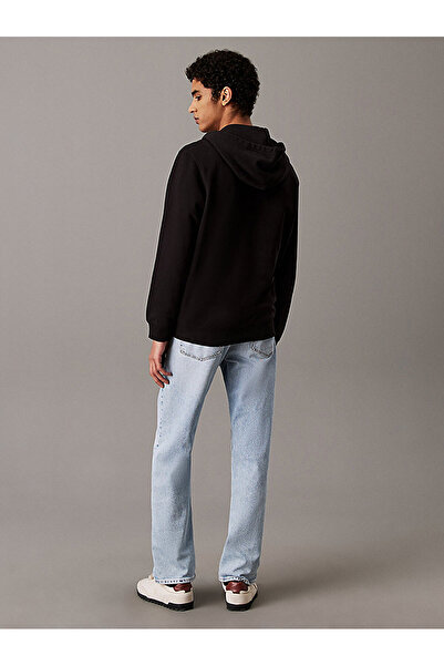 Calvin Klein Men's Woven Label Zip Sweatshirt