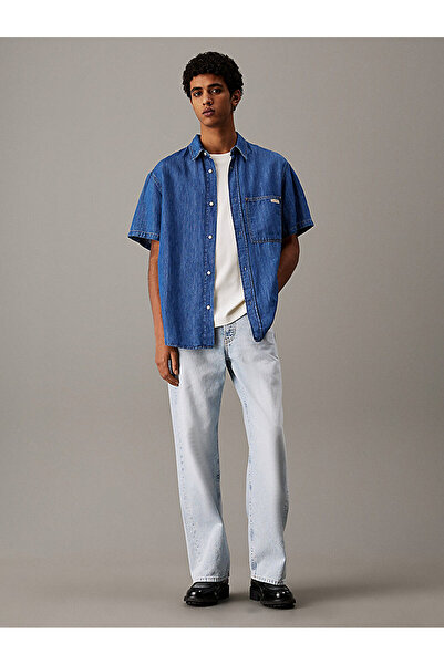 Calvin Klein Men's Regular Denim Shirt