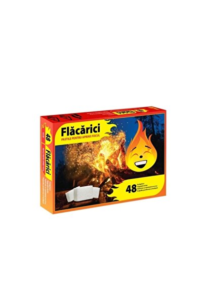 Flamex Set of 10 boxes of fire-lighting tablets, 48 pcs/box, Flacarici