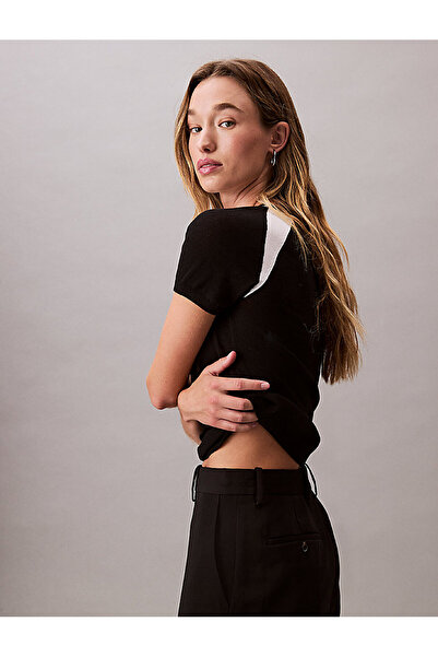 Calvin Klein Women's Liquid Shine Sculpt Sweater